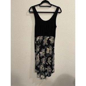 Cotton On  Floral tank dress high/low Sz Medium